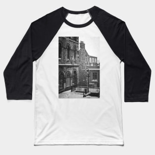 Old Town Lamppost Baseball T-Shirt